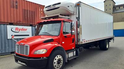 Freightliner M2 106 24 ft Refrigerated Truck - 280HP, 9 Speed Manual, Liftgate