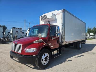 Freightliner M2 106 24 ft Refrigerated Truck - 240HP, 6 Speed Manual, Liftgate