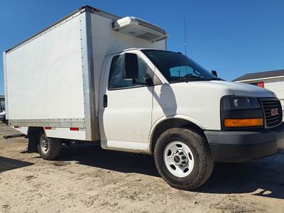 GMC Savana 3500 12 ft Refrigerated Truck - 8 Speed Automatic