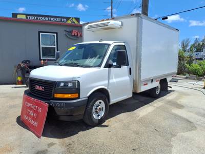 GMC Savana 3500 12 ft Refrigerated Truck - 265HP, 8 Speed Automatic