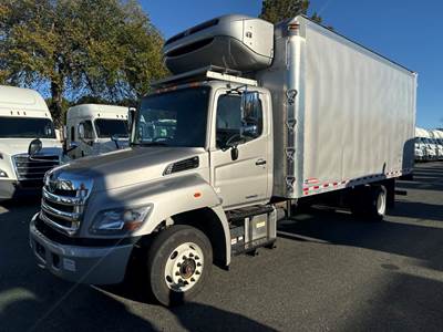 Hino 258LP 18 ft Refrigerated Truck - 230HP, 6 Speed Automatic, Liftgate
