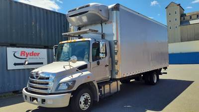 Hino 268 24 ft Refrigerated Truck - 230HP, 6 Speed Automatic, Liftgate