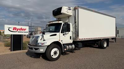 International 4300 24 ft Refrigerated Truck - 240HP, 6 Speed Automatic, Liftgate