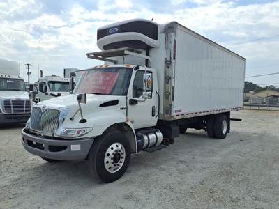 International MV607 24 ft Refrigerated Truck - 280HP, 6 Speed Automatic