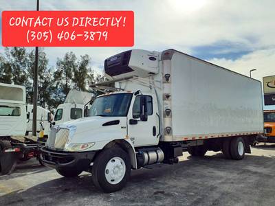 International MV607 26 ft Refrigerated Truck - 240HP, 6 Speed Automatic, Liftgate