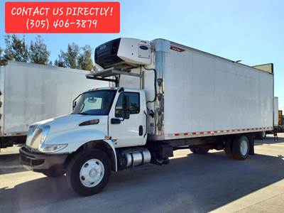 International MV607 26 ft Refrigerated Truck - 240HP, 6 Speed Automatic
