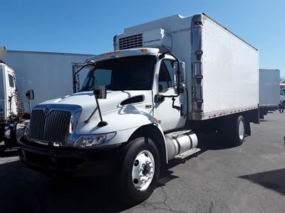 International MV607 18 ft Refrigerated Truck - 260HP, 6 Speed Automatic