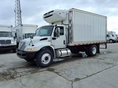 International MV607 16 ft Refrigerated Truck - 260HP, 6 Speed Automatic