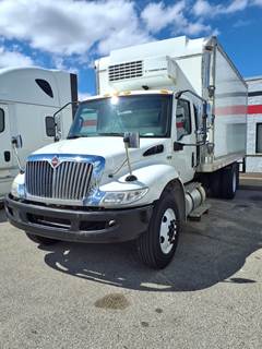 International MV607 18 ft Refrigerated Truck - 325HP, 6 Speed Automatic