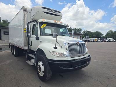 International MV607 24 ft Refrigerated Truck - 330HP, 6 Speed Automatic