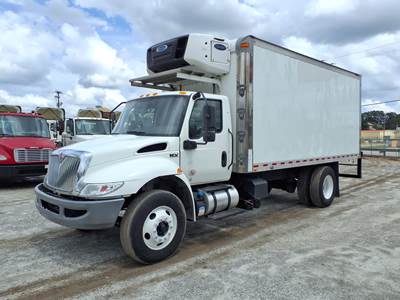 International MV607 18 ft Refrigerated Truck - 240HP, 6 Speed Automatic