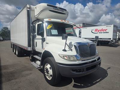International MV607 24 ft Refrigerated Truck - 330HP, 6 Speed Automatic