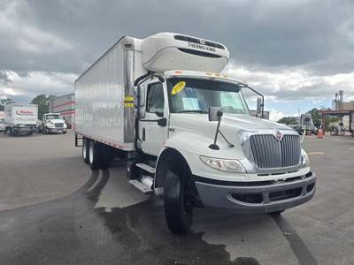 International MV607 24 ft Refrigerated Truck - 330HP, 6 Speed Automatic