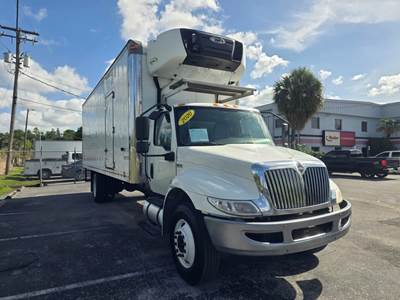 International MV607 26 ft Refrigerated Truck - 240HP, 6 Speed Automatic