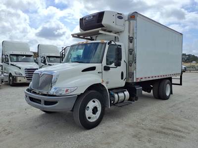 International MV607 18 ft Refrigerated Truck - 240HP, 6 Speed Automatic