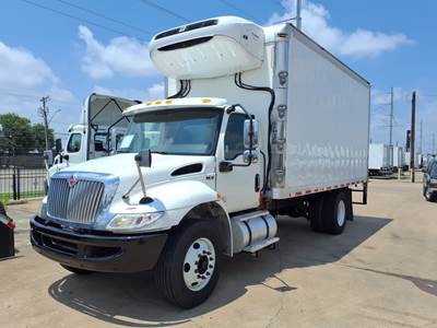 International MV607 18 ft Refrigerated Truck - 325HP, 6 Speed Automatic