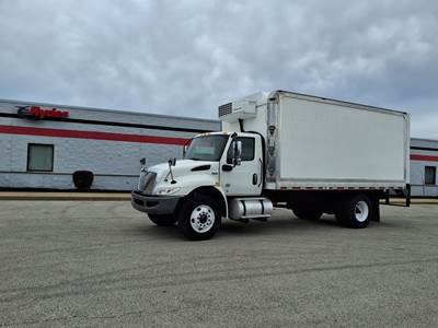 International MV607 18 ft Refrigerated Truck - 325HP, 6 Speed Automatic