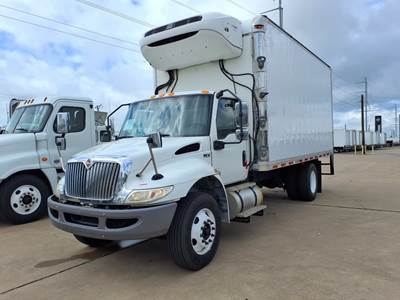 International MV607 18 ft Refrigerated Truck - 260HP, 6 Speed Automatic