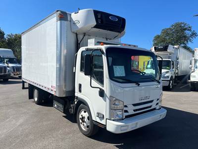 Isuzu NPR 16 ft Refrigerated Truck - 215HP, 6 Speed Automatic