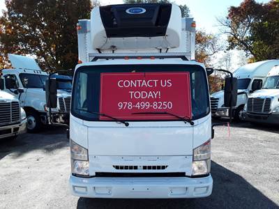 Isuzu NPR 16 ft Refrigerated Truck - 215HP, 6 Speed Automatic, Liftgate