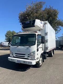 Isuzu NPR 16 ft Refrigerated Truck - 215HP, 6 Speed Automatic, Liftgate
