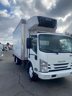 Isuzu NPR 16 ft Refrigerated Truck - 215HP, 6 Speed Automatic, Liftgate