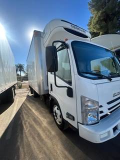 Isuzu NPR 16 ft Refrigerated Truck - 215HP, 6 Speed Automatic, Liftgate