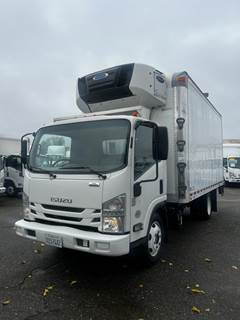 Isuzu NPR 16 ft Refrigerated Truck - 215HP, 6 Speed Automatic, Liftgate