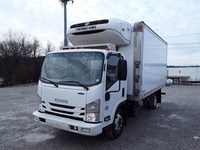 Isuzu NPR 16 ft Refrigerated Truck - 215HP, 6 Speed Automatic