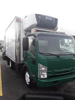 Isuzu NPR 14 ft Refrigerated Truck - 215HP, 6 Speed Automatic