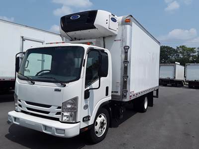 Isuzu NPR 16 ft Refrigerated Truck - 215HP, 6 Speed Automatic