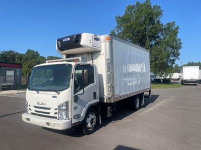 Isuzu NPR 16 ft Refrigerated Truck - 215HP, 6 Speed Automatic