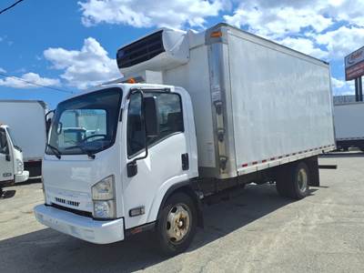 Isuzu NPR 16 ft Refrigerated Truck - 297HP, 6 Speed Automatic