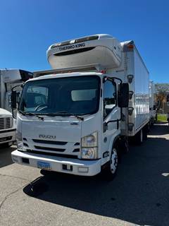 Isuzu NPR 16 ft Refrigerated Truck - 6 Speed Automatic, Liftgate