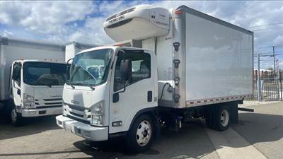 Isuzu NPR 14 ft Refrigerated Truck - 6 Speed Automatic