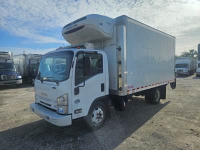 Isuzu NPR 16 ft Refrigerated Truck - 6 Speed Automatic, Liftgate
