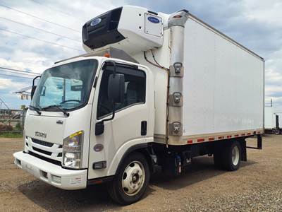 Isuzu NPR 16 ft Refrigerated Truck - 215HP, 6 Speed Automatic