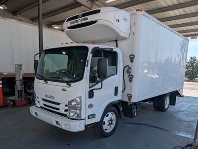 Isuzu NPR Refrigerated Truck - 215HP, 6 Speed Automatic