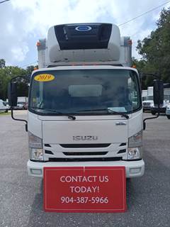 Isuzu NPR 16 ft Refrigerated Truck - 215HP, 6 Speed Automatic, Liftgate