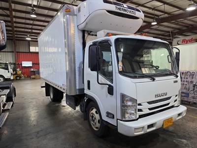 Isuzu NPR 16 ft Refrigerated Truck - 215HP, 6 Speed Automatic