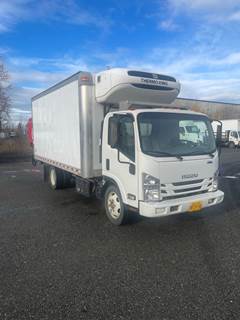 Isuzu NPR 16 ft Refrigerated Truck - 215HP, 6 Speed Automatic, Liftgate