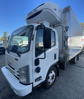 Isuzu NPR 14 ft Refrigerated Truck - 215HP, 6 Speed Automatic