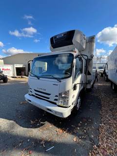Isuzu NPR 16 ft Refrigerated Truck - 215HP, 6 Speed Automatic, Liftgate