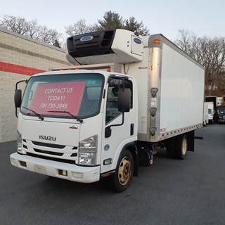 Isuzu NPR 16 ft Refrigerated Truck - 215HP, 6 Speed Automatic
