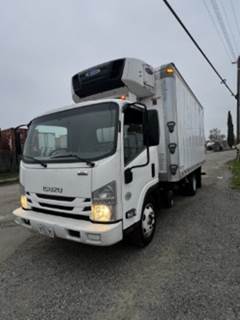 Isuzu NPR 16 ft Refrigerated Truck - 215HP, 6 Speed Automatic