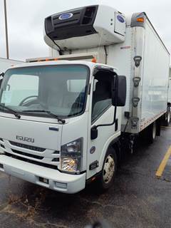 Isuzu NPR 16 ft Refrigerated Truck - 215HP, 6 Speed Automatic, Liftgate