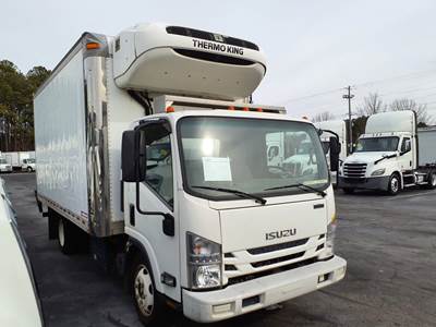 Isuzu NPR 16 ft Refrigerated Truck - 215HP, 6 Speed Automatic