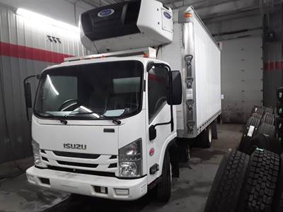 Isuzu NPR 16 ft Refrigerated Truck - 215HP, 6 Speed Automatic, Liftgate
