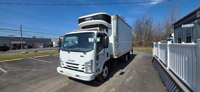 Isuzu NPR 16 ft Refrigerated Truck - 215HP, 6 Speed Automatic, Liftgate