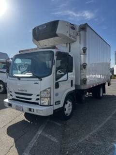 Isuzu NPR 16 ft Refrigerated Truck - 215HP, 6 Speed Automatic, Liftgate